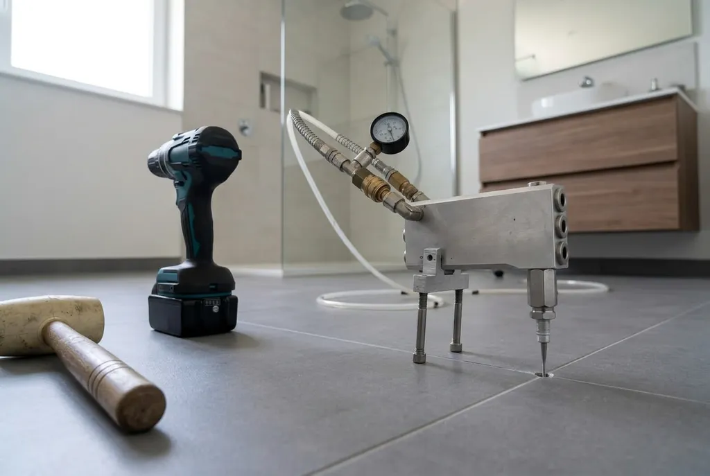 Kitbedrijf Hoogeveen – holle tegels injecteren