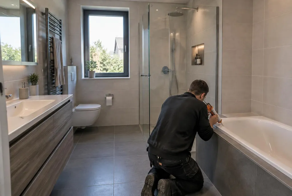 Kitbedrijf Hoogeveen – badkamer kit vervangen bij de douche